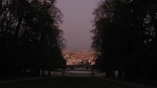 Paris in distance
